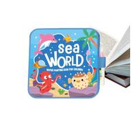 Libro Da Colorare Ad Acqua Riutilizzabile | Giochi Educativi Di Pittura Con Penna,Libri per Colorare con Acqua | Per Bambini Viaggio Ragazzo Compleanno Natale Festa Classe Halloween Pasqua Casa