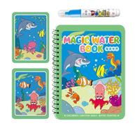 Libro Da Colorare Ad Acqua Riutilizzabile,Libro Di Pittura A Acqua Riutilizzabile Per Da 1 A 3 Anni | Giochi Educativi Di Disegno Per I Regalo Di Compleanno Per I Piccoli E Riempimento Cesto Di P