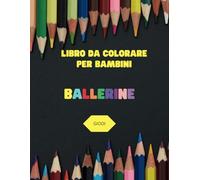 Libro da colorare: ballerine