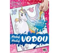 Libro da colorare con acqua Unicorni