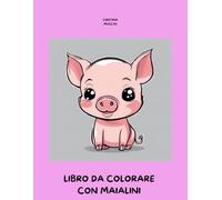 Libro da colorare con maialini