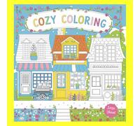 LIBRO DA COLORARE COZY: PAESAGGI, CASE E NEGOZI da colorare