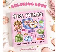 Libro da colorare esclusivo per ragazze: Colora le tue serate accoglienti, i popcorn e gli abbracci dei gatti, goditi un dolce relax. Adatto per articoli di cartoleria e forniture scolastiche. Un rega