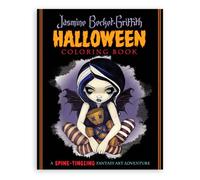 Libro Da Colorare HALLOWEEN Blue Angel Di Jasmine Becket-Griffith