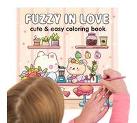 Libro Da Colorare - Libro Da Colorare, Disegni Audaci E Facile | Pagine D'arte Semplici, Divertenti Illustrazioni Dei Cartoni Animati, Gioco Di Colorazione Rilassante Per Bambini Per