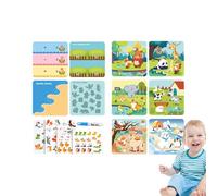 Libro da colorare magico, colorare con libri d'acqua per bambini - Riutilizzabile Magic Painting Book Toy,Water Doodle Attività Giocattolo per ragazze bambini