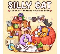 Libro da colorare per adulti con gatti divertenti: rilassati con gatti divertenti - colora le scene di gatti fantasiose, libera lo stress con momenti divertenti, riscopri la gioia del gioco. Adatto pe