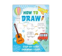 Libro da colorare per alleviare lo stress Illustrazioni a tema animale Cibo Disegno passo dopo disegno Perfetto per il relax -by- Disegno Facile da disegnare Bel motivo a tema animale Colorazione