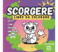 Libro Da Colorare Scorregge Per Bambini, Adolescenti E Adulti. Gatti, Cani, Persone, Dinosauri, Unicorni: Scoregge-Tastiche, 36 Disegni Carini, Audaci ... Pioggia, Idee Regalo, Idee Regalo Di Natale