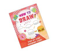 Libro da passo dopo passo Facile da disegnare, adorabile colorazione a tema animale per praticare la consapevolezza e ridurre lo stress attraverso