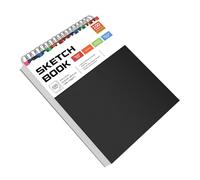 Libro da schizzi professionale con rilegatura a doppio filo, pagine staccabili per viaggi artistici, libro da schizzi multiuso