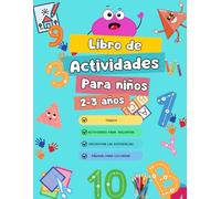 Libro de actividades didácticas para niños de 2-3 años