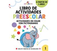 Libro de Actividades Preescolar - Método Montessori: Actividades Educativas y Divertidas para Niños de 3 años. Actividades para Niños con Dificultades de Aprendizaje (TEA)