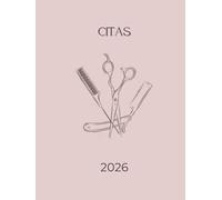 Libro de Citas 2026: Agenda para peluquería y estilistas, día por página con fechas y horas, 4 Empleados (Intervalo de 30 Minutos) | 12 meses,de 7:00 a 22:30 y Calendario de Mes Corriente A4