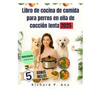 Libro de cocina de comida para perros en olla de cocción lenta 2025