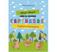 Libro de Colorear Capibaras: Capybara Coloring Book