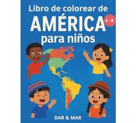 Libro de Colorear de América para niños