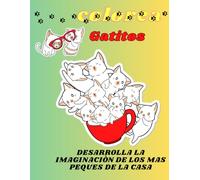 Libro de Colorear de Gatitos adorables y Juguetones para Niños de 3 a 8 Años: mas de 60 paginas con Adorables Escenas de Gatitos, divertidos y ... casa pintando adorables y divertidos gatitos.