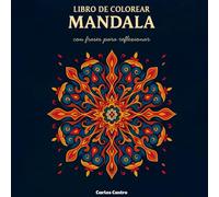 libro de colorear mandala com frases para reflexionar