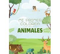 Libro de Colorear para Niños de 3 a 6 Años: Animales Divertidos y Fáciles: Dibujos divertidos para estimular la creatividad en los más pequeños