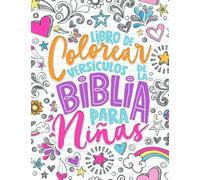 Libro de colorear - Versículos de la Biblia para niñas