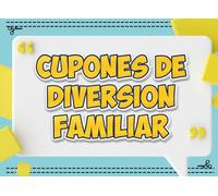 Libro de Cupones de Diversión Familiar: 52 Semanas de Actividades y Aventuras para Niños | Regalo Interactivo de Conexión Padre-Hijo | Ideas Creativas de Actividades Familiares y Premios Especiales