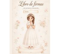 LIBRO DE FIRMAS y árbol de huellas: para la Primera Comunión