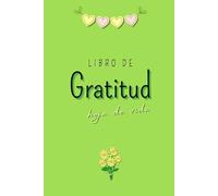 LIBRO DE GRATITUD tapa dura - Jovial y divertido - "HOJA DE VIDA" Libro de notas privadas de 180 páginas: Cuaderno de notas personales de estilo jovial y alegre - Color verde
