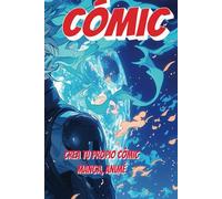 libro de manga en blanco: crea tu propio cómic estilo anime: plantillas de tiras cómicas para dibujar manga o anime, 130 paginas