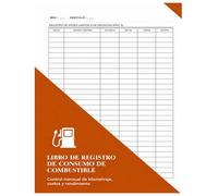 Libro de registro de consumo de combustible: Control de Kilometraje y Registro de Gastos de Gasolina: Cuaderno Práctico para el Seguimiento de Vehículos, Viajes Comerciales y Mantenimiento de Flotas