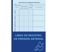 Libro De Registro De Presión Arterial
