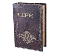 Libro decorativo vintage artigianale un perfetto mix di funzionalità e stile