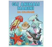 Libro degli animali marini da colorare