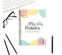 Libro degli ordini di acquisto | Registro delle vendite spagnolo | Taccuino per il monitoraggio degli ordini - Per le piccole imprese ristorante ufficio servizio cameriere gestione del lavoro
