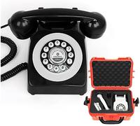 Libro degli ospiti audio per matrimoni, registra messaggi audio personalizzati con libro degli ospiti retro telefono audio libro degli ospiti per matrimoni, feste di compleanno, confessioni, messaggi