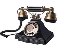 Libro degli Ospiti Audio Telefono di Nozze, Libro degli Ospiti di Nozze, Guestbook del Telefono Audio, Registra Messaggi Audio Personalizzati per Matrimoni, Feste di Compl, Black, 23.5 * 16.4 * 20cm