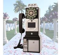 Libro degli ospiti con audio e video HD 1080p, diario video del matrimonio, libro degli ospiti telefonico, messaggi audio personalizzati, registrazione di momenti meravigliosi, benedizioni,Black-64G