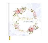 Libro degli ospiti con firma per matrimonio, libro degli ospiti per feste di compleanno, registro dei visitatori, libro degli ospiti unico per feste eleganti, libro degli ospiti per matrimoni