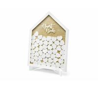 Libro degli ospiti in legno - Guest Book, 30,5 x 43 cm