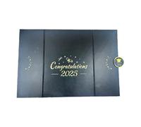 Libro degli ospiti per la laurea - 2025 Laureati Guestbook Party -Decorazioni | Carta per autografi laureati | Collegio Graduate Memory Scrapbook per insegnanti -insegnanti cerimonia