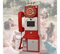 Libro degli ospiti per matrimonio con messaggi audio vintage, stile retrò anni '60, telefono 1080p, perfetto per raccogliere ricordi a matrimoni ed eventi