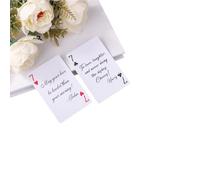 Libro degli ospiti personalizzato e decorazione di nozze - Registro dei visitatori personalizzato, ricordo del libro degli ospiti, libro delle firme di nozze, carte da gioco personalizzate