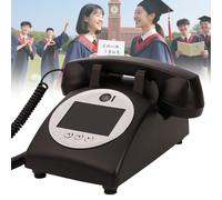Libro degli Ospiti Video E Audio per Matrimoni,Libro degli Ospiti Audio Personalizzato con Registrazione Creativa per Compleanni,Baby Shower,Lauree,32 GB,1080 HP,Display HD 3,5 Pollici Black
