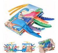 Libro Dei Dinosauri Per Bambini Dinosauro Interattivo Morbido Sensoriale | Libro Attività Bimbi Per Bimbi e Bimbe Casa Sala Giochi Centro Attività Asilo Viaggio Vacanza Feste Indoor
