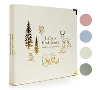 Libro dei ricordi per bambini e bambine - Timeless First 5 Year Baby Book - Gender Neutral Linen Baby Journal Scrapbook or Photo Album - Un libro fondamentale per registrare ogni evento dalla nascita