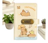 Libro dei soldi con 100 buste - 12x18 cm Forma compatta, materiale PU durevole, divertente motivo con animali, pratico tracker delle spese | Strumento di pianificazione finanziaria per uso personale d