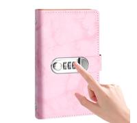 Libro dei soldi per risparmiare denaro in pelle PDU 3 cifre 100 tasche | Raccoglitore per banconote e francobolli Hodme, per camera da letto, libreria, cassetto