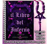 Libro del Inferno Grimorio Antico Stregoneria Magia Occultismo Pratiche Rituali