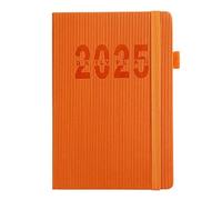 Libro Del Planner Quotidiano 2025-2025 Agenda Giornaliera | Pianificatore 'anno Accademico | Organizzatore Con Copertina Rigida Con Calendario | Programma Orario Per Lavoro | Notebook Per La Riv