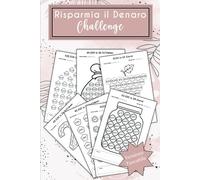 Libro del Risparmio di Denaro: Diario di monitoraggio del risparmio soldi di 120 pagine | €100, €250, €300, €500, €10 000 ... €25 000 | Un modo ... Budget Planner Italiano | Versione Tascabile